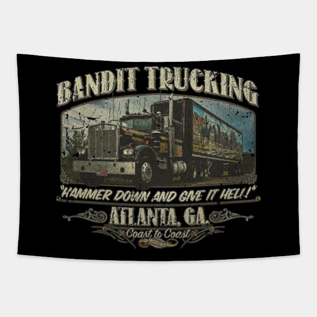 Bootlegging at its Best Smokey and the Bandit Tapestry by Insect Exoskeleton