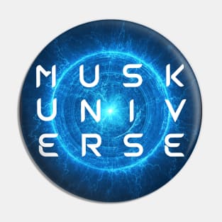 Elon Musk Universe Pin