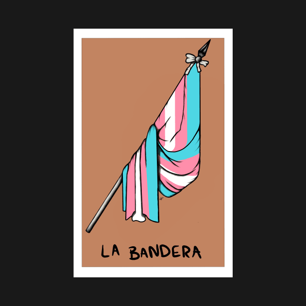 Transgender Loteria Bandera by Wild Create