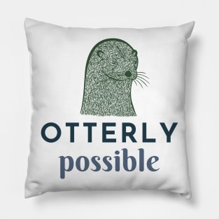 Otterly Possible Pillow