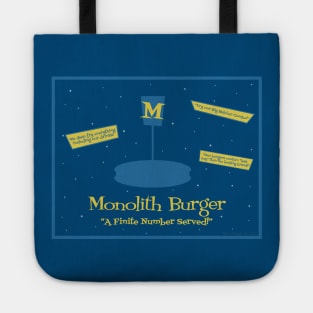 Retro Monolith Burger Tote