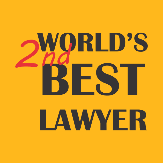 World's 2nd Best Lawyer by cxtnd