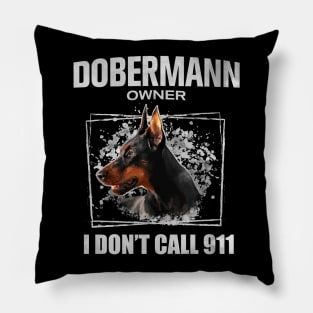 Doberman Pinscher - Dobermann Pillow