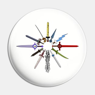 Adventure Swords Pin