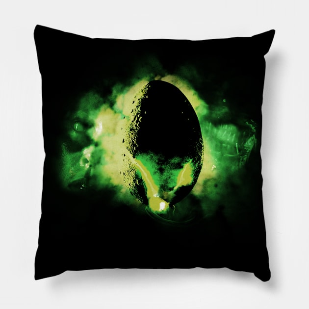 Alien Pillow by VoidDesigns