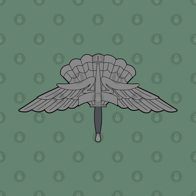 US parachutist badge by bumblethebee