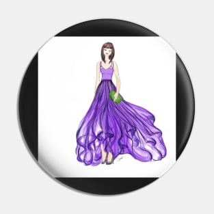 Purple passion Pin