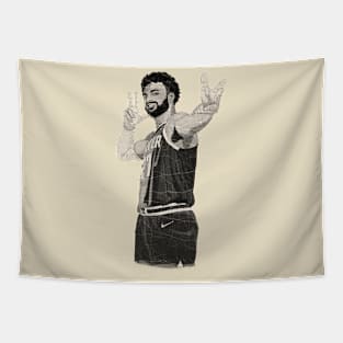 Jamal Denver Vintage BW Tapestry