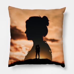 Sunset Love Pillow