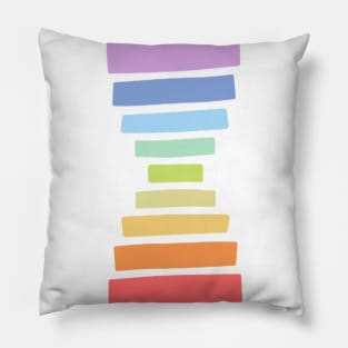 Hourglass Color Spectrum Pillow