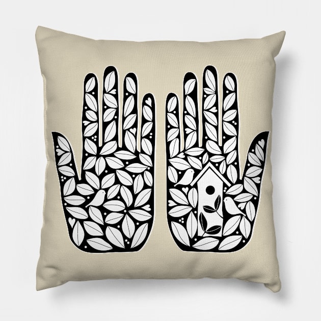 Under Offer Pillow by spellstone.studio