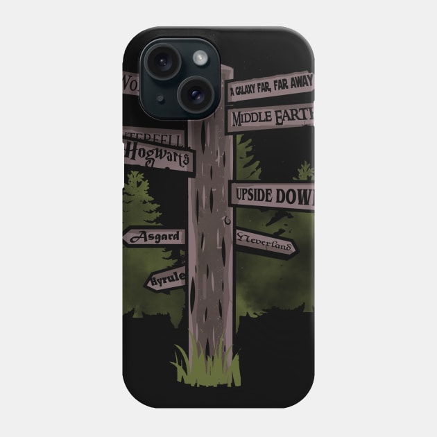 Which way!? Phone Case by Piercek25