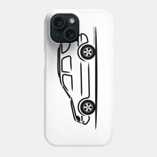 Mercedes Benz ML W163 Wht Phone Case