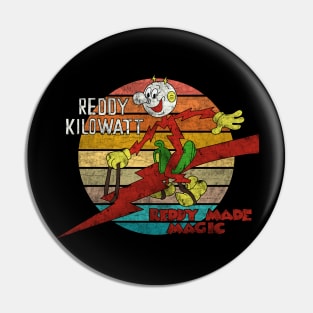 Reddy Kilowatt Pin