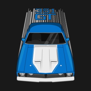 Ford Falcon XB GT 351 - Blue T-Shirt