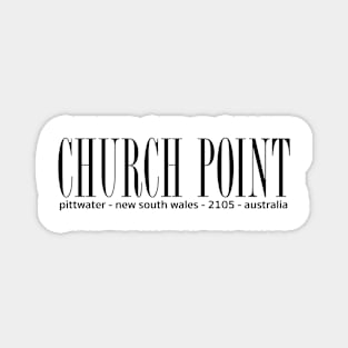 Church point Australia address Magnet