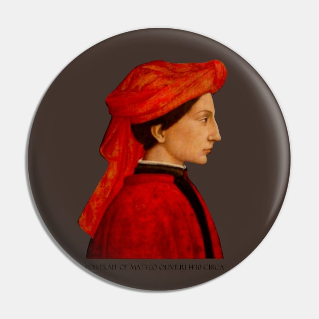 Portrait of Matteo Olivieri Pin by mindprintz