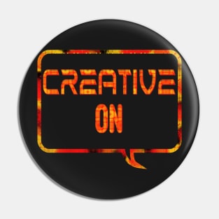 Creative Artists Fair PAY EQUALITY STICKER Pin