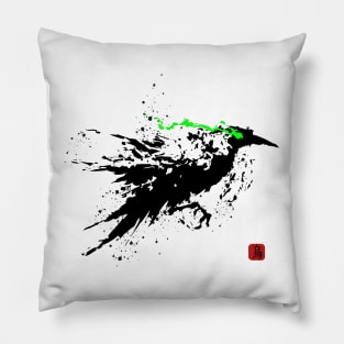 Shattered Crow Pillow