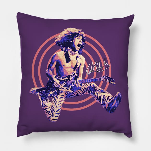 Van Halen Classic Jumping Signature Pillow by BolaMainan