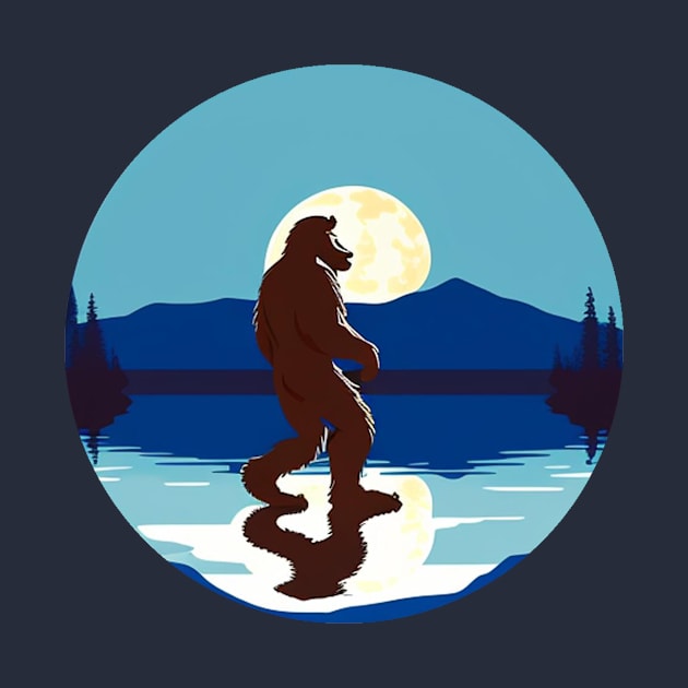 Bigfoot Moon by Yourex