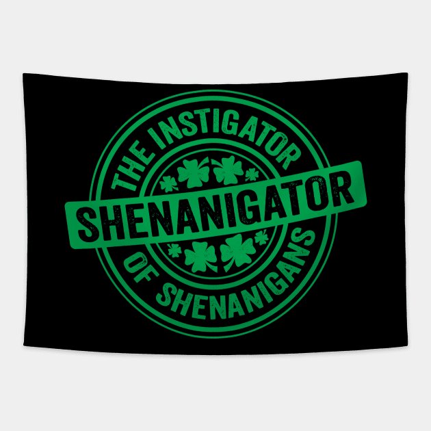 Shenanigator Green Tapestry by DetourShirts