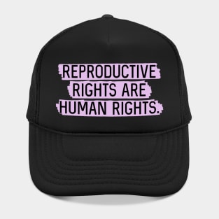 Lavender: Reproductive rights are human rights. Hat