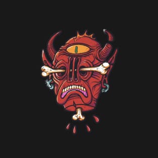 Devil's head. T-Shirt