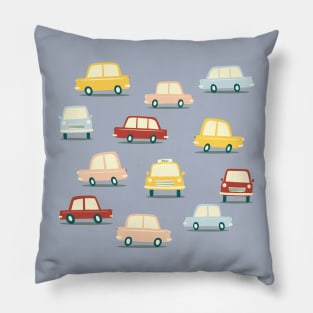 Vintage Cars Pillow