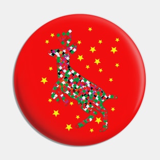 DeeR Art Design Cristmas Gift Pin