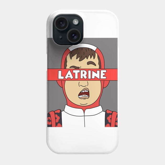 LATRINE Phone Case by RetroFreak