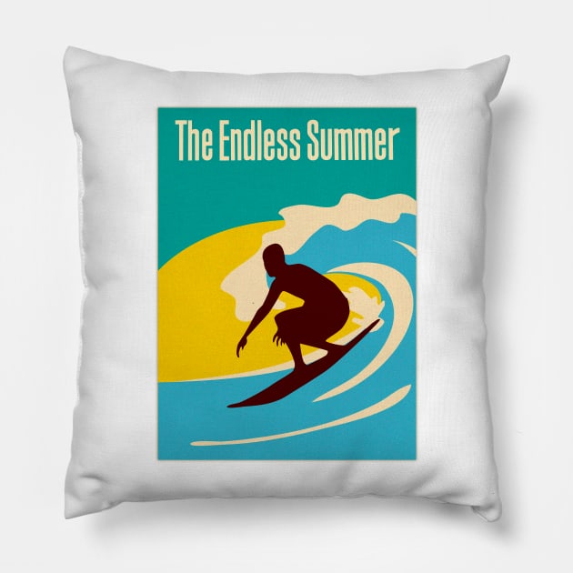 The Endless Summer Pillow by timegraf