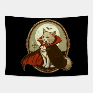 Halloween Cat, Count Catula Tapestry