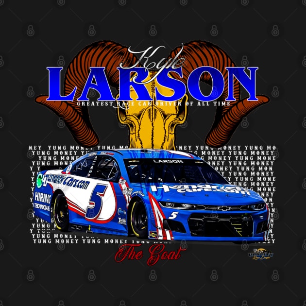 Kyle Larson The Goat by stevenmsparks