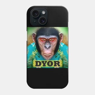 DYOR Bored NFT Community Ape Syndrome Phone Case