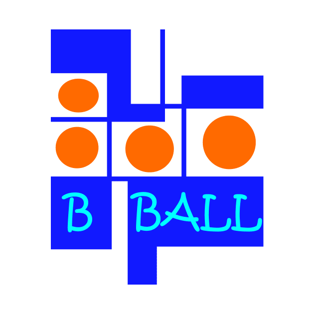 B Ball Basketball by simonjgerber