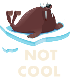 Walrus Climate Change is not Cool Magnet