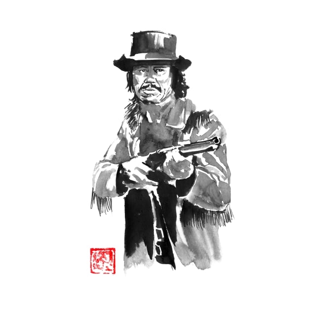 charles bronson with rifle by pechane