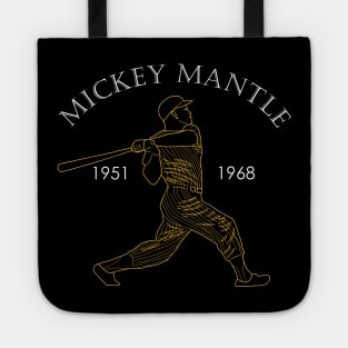 mickey mantle Tote