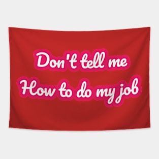 My Work Style Tapestry
