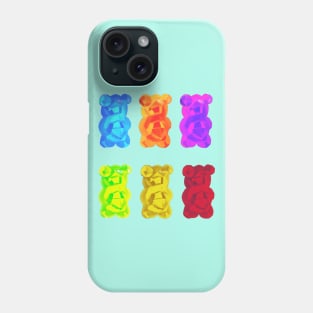 Ositos de gomitas estilo diamante Phone Case