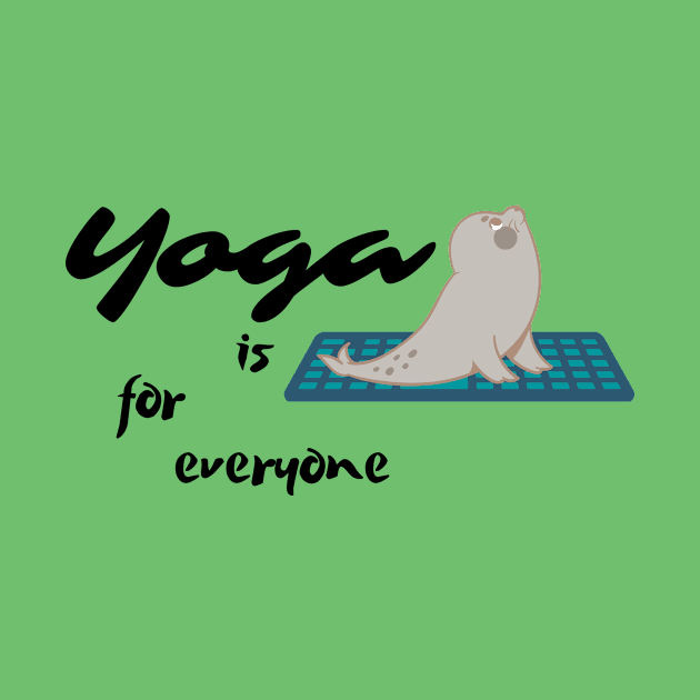 yoga is for everyone by Lionik09