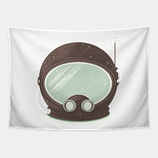 Spaceman Helmet Tapestry