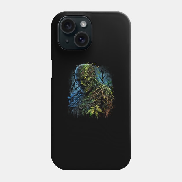 The Cursed of Swamp Thing - The Watcher Phone Case by HijriFriza