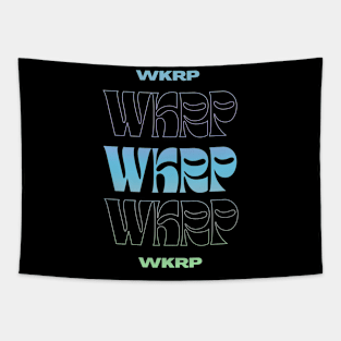 WKRP // Typography Fan Art Design Tapestry