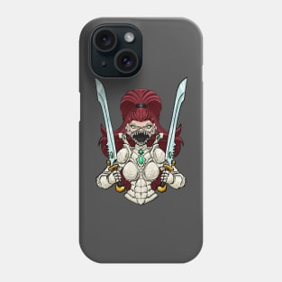 Screaming Ghost Elf Warrior Phone Case