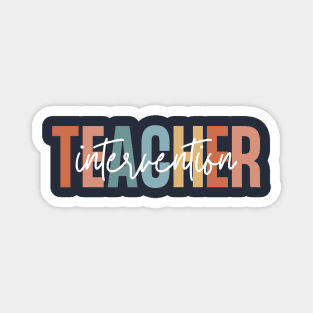 Intervention Teacher Magnet