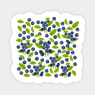 Blueberries Magnet