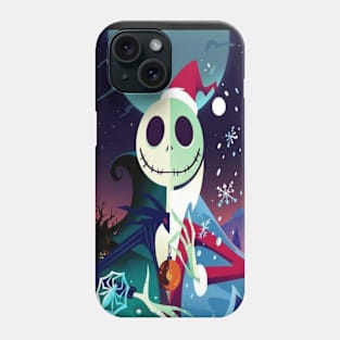 Double Sided Jack, the nightmare before Christmas, jack halloween, Jack Christmas Phone Case