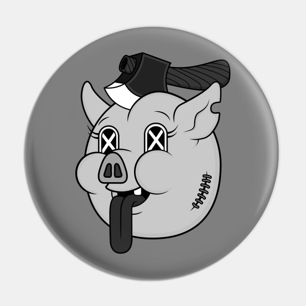 Pig Head Pin by Woah_Jonny